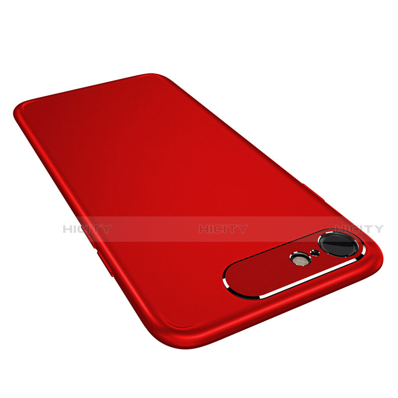 Apple iPhone SE (2020)用ハードケース プラスチック 質感もマット M02 アップル レッド