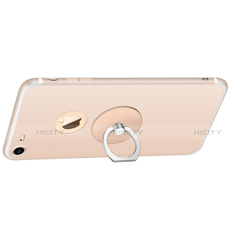 Apple iPhone SE (2020)用極薄ソフトケース シリコンケース 耐衝撃 全面保護 クリア透明 H08 アップル ホワイト