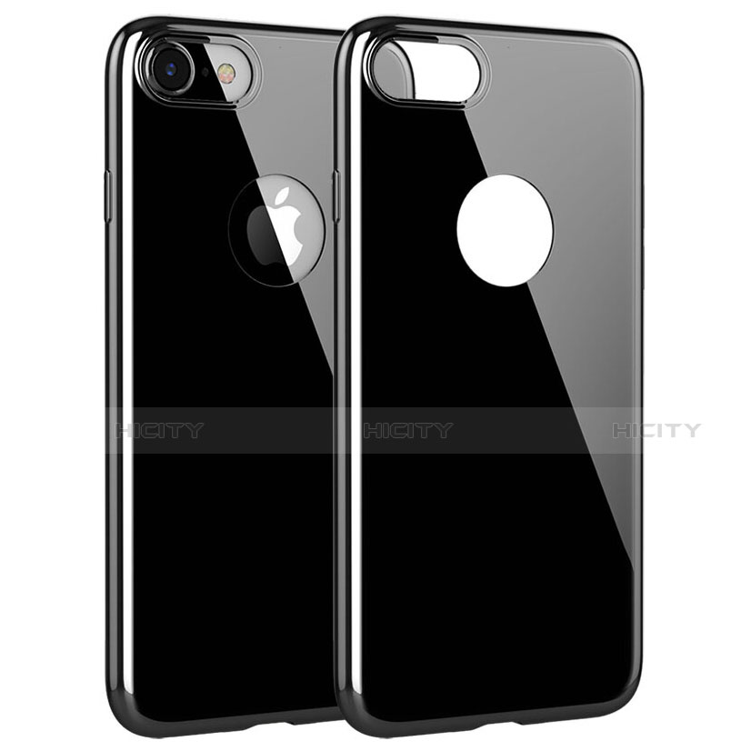 Apple iPhone SE (2020)用極薄ソフトケース シリコンケース 耐衝撃 全面保護 クリア透明 T15 アップル クリア
