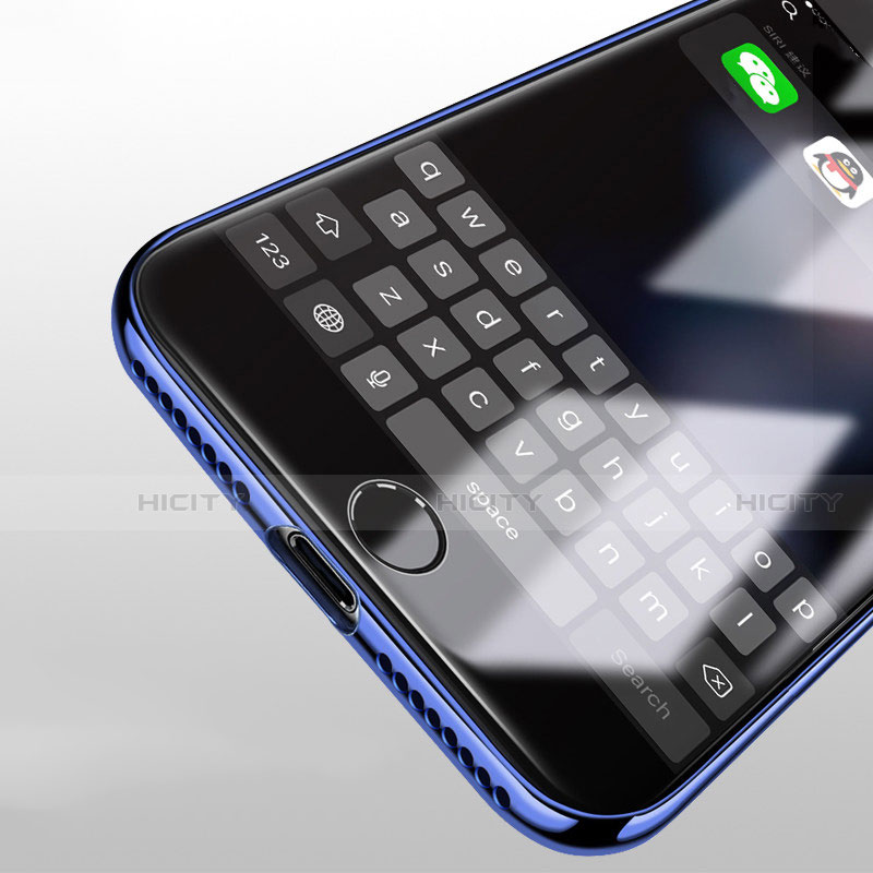 Apple iPhone SE (2020)用極薄ソフトケース シリコンケース 耐衝撃 全面保護 クリア透明 C02 アップル 
