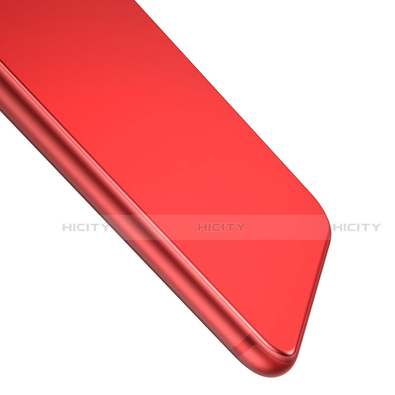 Apple iPhone SE (2020)用強化ガラス 背面保護フィルム アップル レッド