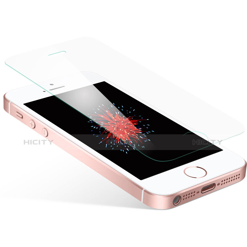 Apple iPhone SE用強化ガラス 液晶保護フィルム T01 アップル クリア