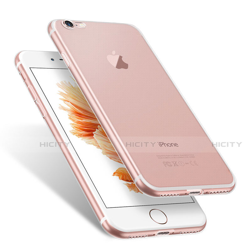 Apple iPhone SE3 (2022)用極薄ソフトケース シリコンケース 耐衝撃 全面保護 クリア透明 T05 アップル クリア