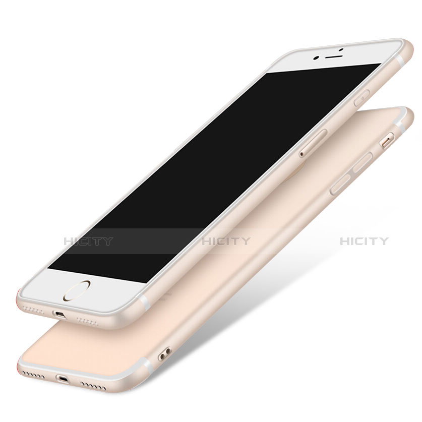 Apple iPhone SE3 (2022)用極薄ソフトケース シリコンケース 耐衝撃 全面保護 クリア透明 H08 アップル ホワイト