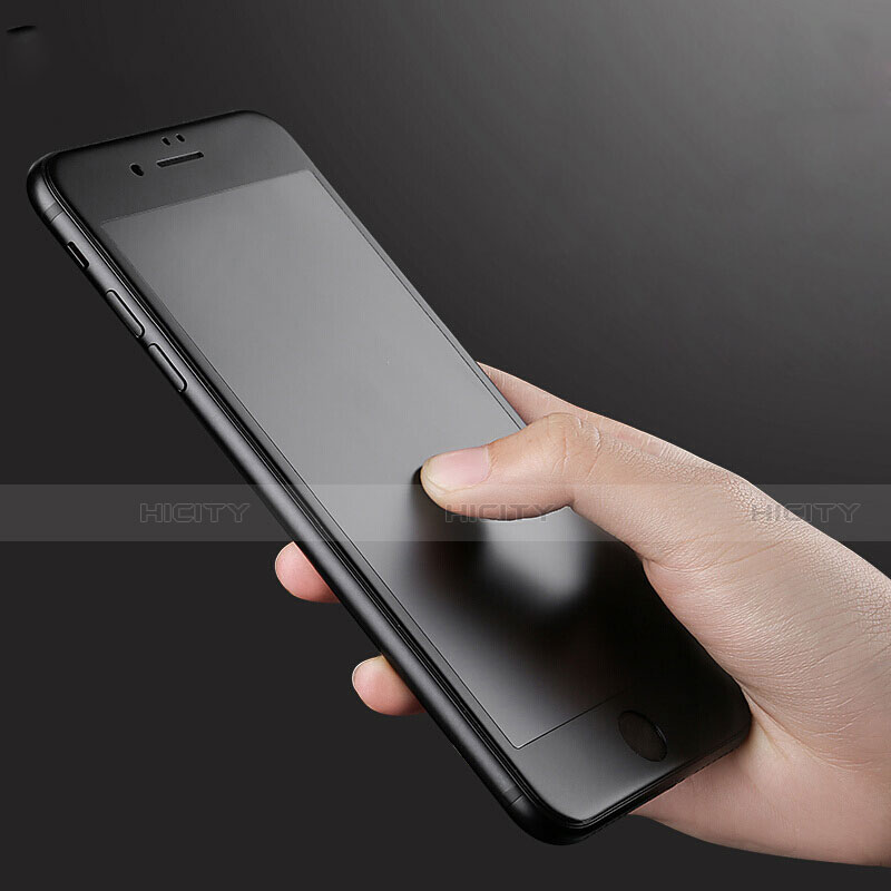 Apple iPhone SE3 (2022)用強化ガラス フル液晶保護フィルム F16 アップル ブラック