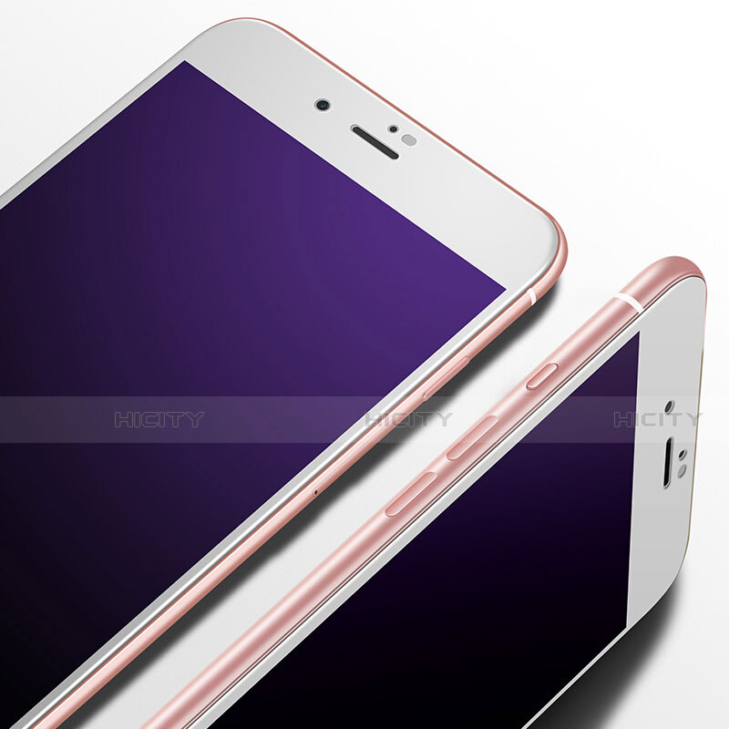Apple iPhone SE3 (2022)用強化ガラス フル液晶保護フィルム F17 アップル ホワイト