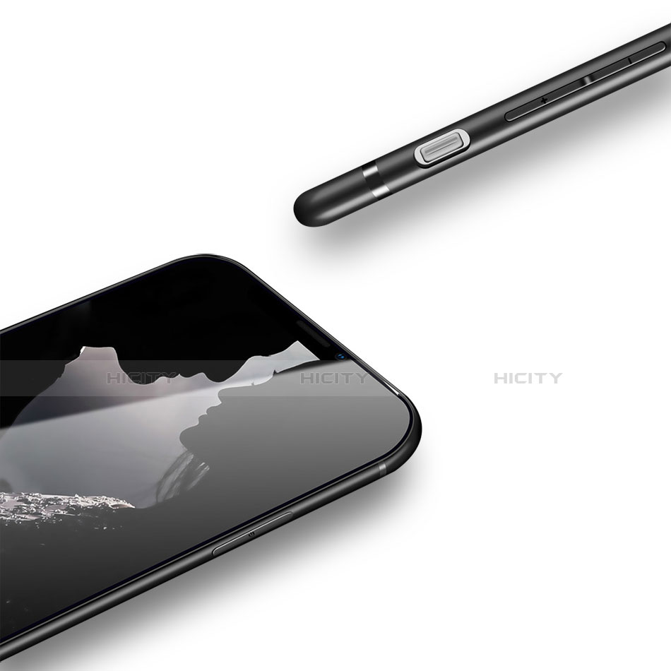 Apple iPhone X用極薄ソフトケース シリコンケース 耐衝撃 全面保護 V01 アップル 