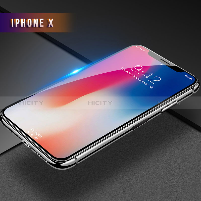 Apple iPhone X用強化ガラス 液晶保護フィルム T20 アップル クリア