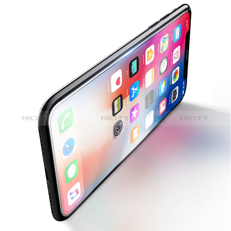 Apple iPhone X用強化ガラス 液晶保護フィルム T10 アップル クリア