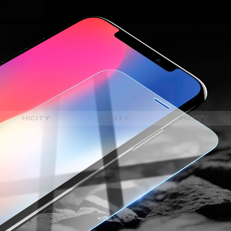 Apple iPhone X用強化ガラス 液晶保護フィルム T09 アップル クリア