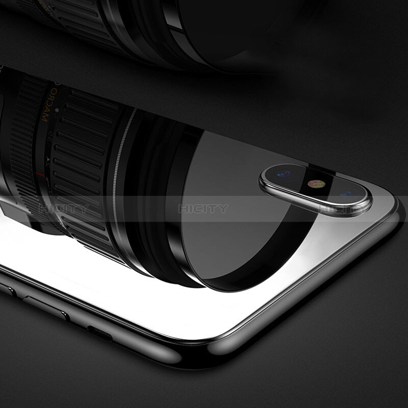 Apple iPhone X用強化ガラス 背面保護フィルム B06 アップル クリア