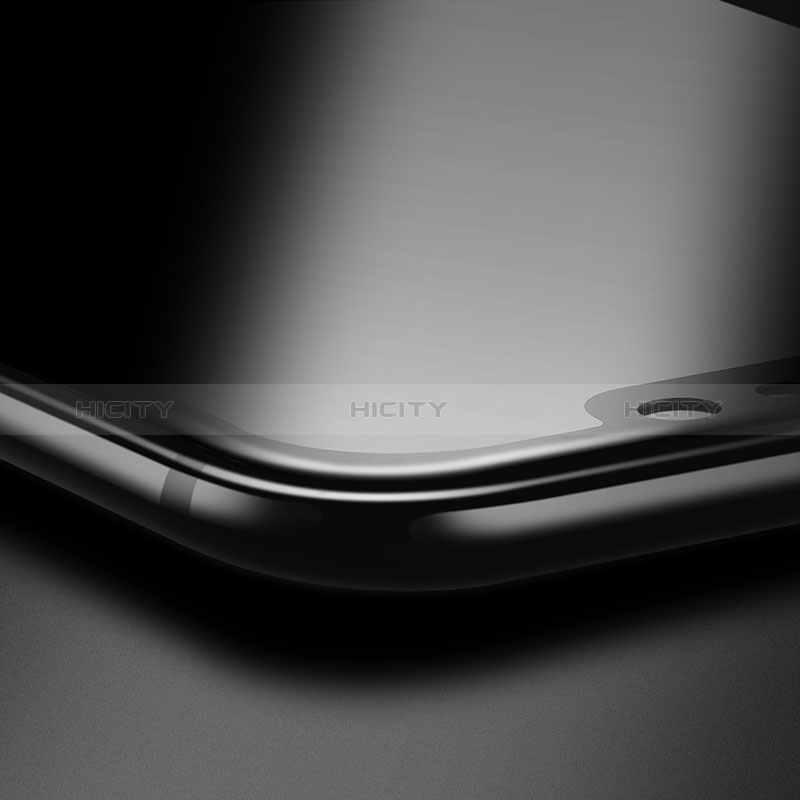 Apple iPhone X用強化ガラス フル液晶保護フィルム F09 アップル ブラック