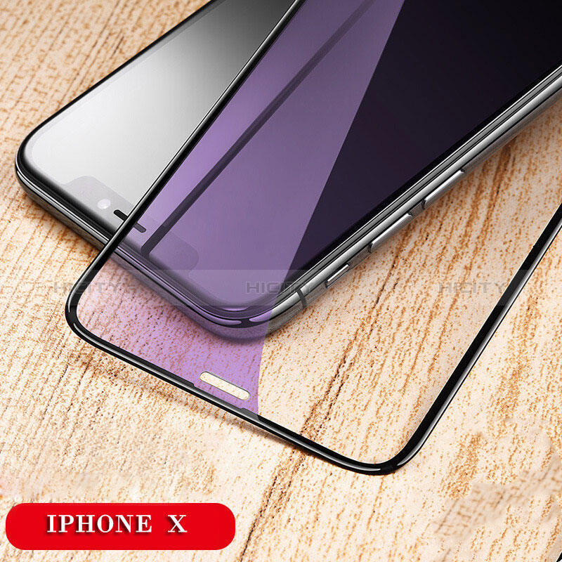 Apple iPhone X用強化ガラス 液晶保護フィルム T06 アップル クリア
