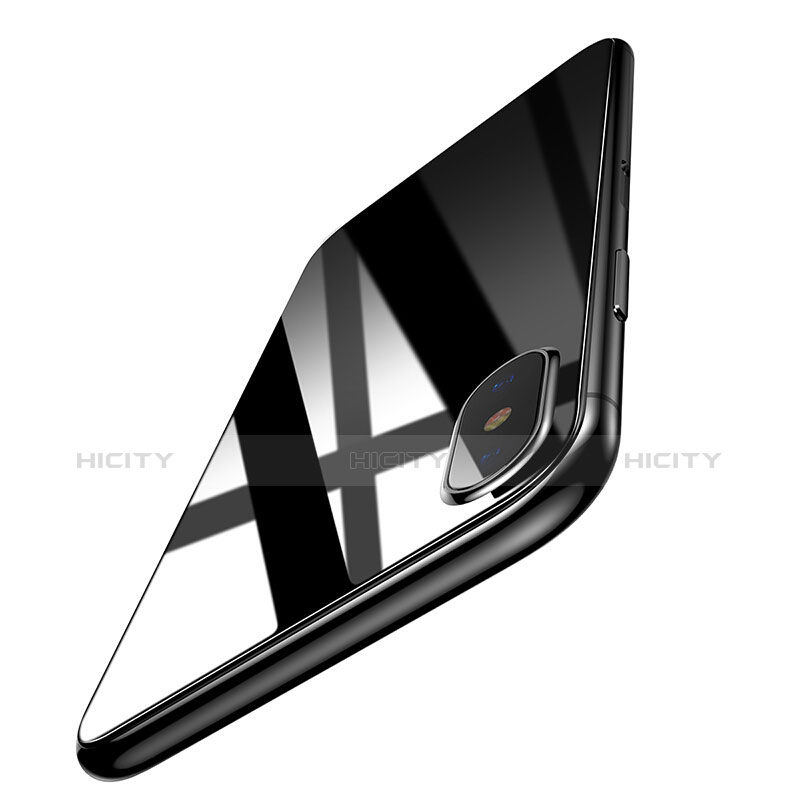 Apple iPhone X用強化ガラス 背面保護フィルム アップル クリア