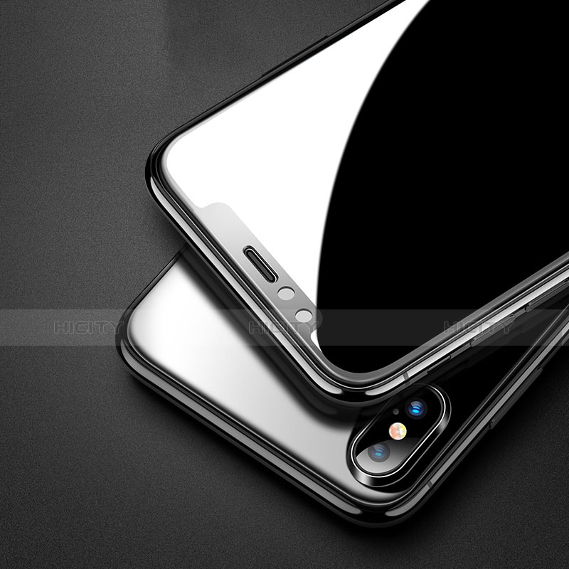 Apple iPhone X用強化ガラス 液晶保護フィルム F10 アップル クリア