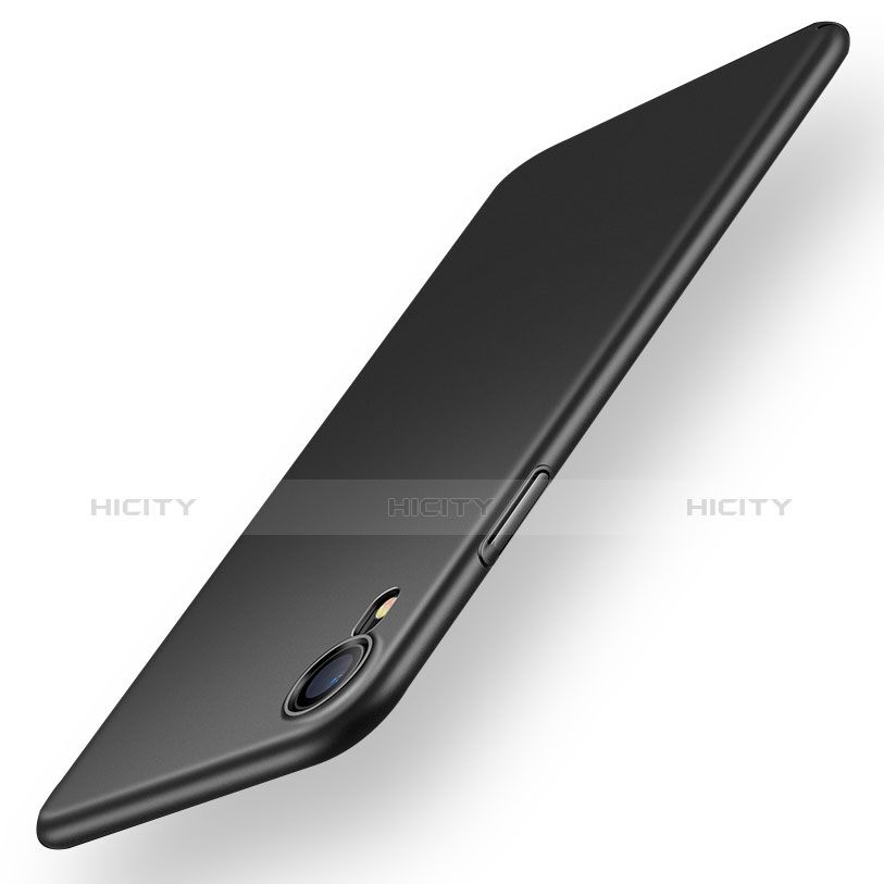 Apple iPhone XR用ハードケース プラスチック 質感もマット M04 アップル ブラック