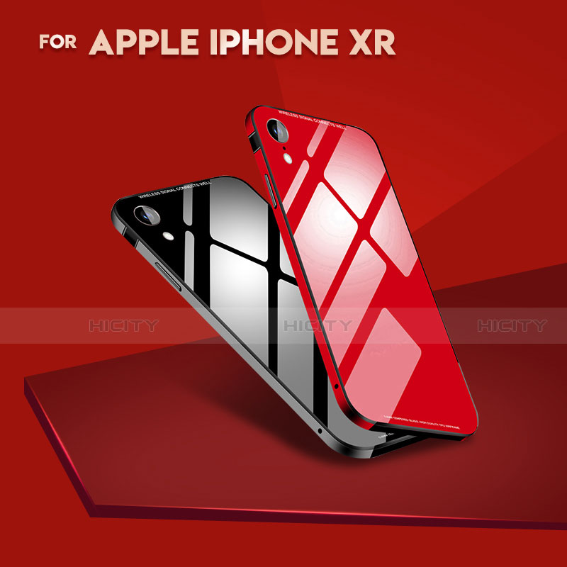 Apple iPhone XR用ケース 高級感 手触り良い アルミメタル 製の金属製 カバー M01 アップル 