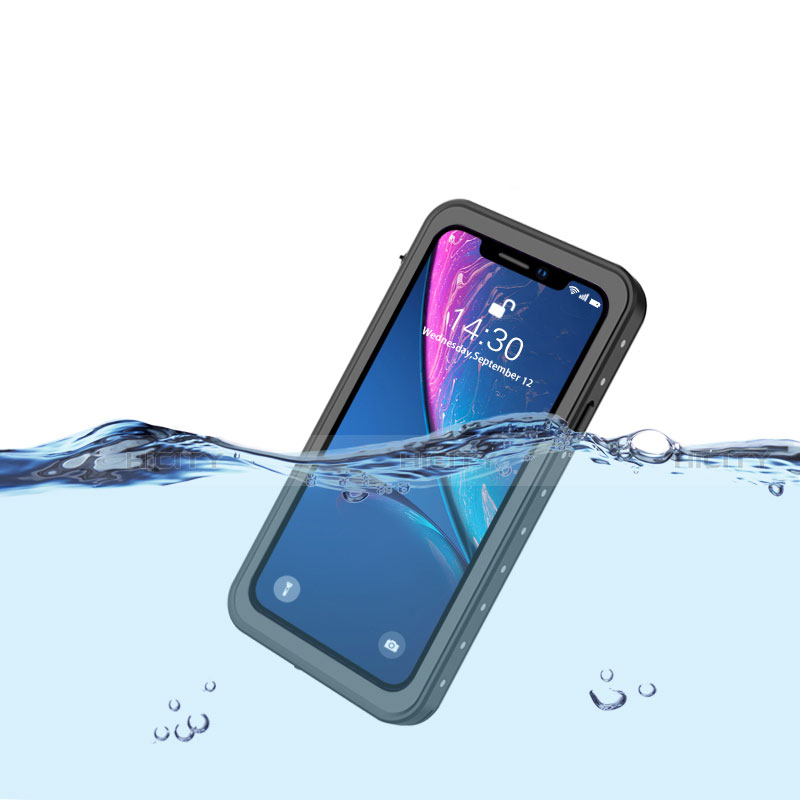 Apple iPhone XR用完全防水ケース ハイブリットバンパーカバー 高級感 手触り良い 360度 W01 アップル 