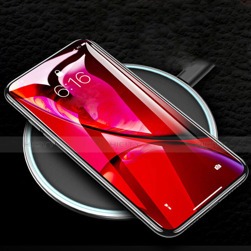 Apple iPhone XR用強化ガラス フル液晶保護フィルム F04 アップル ブラック