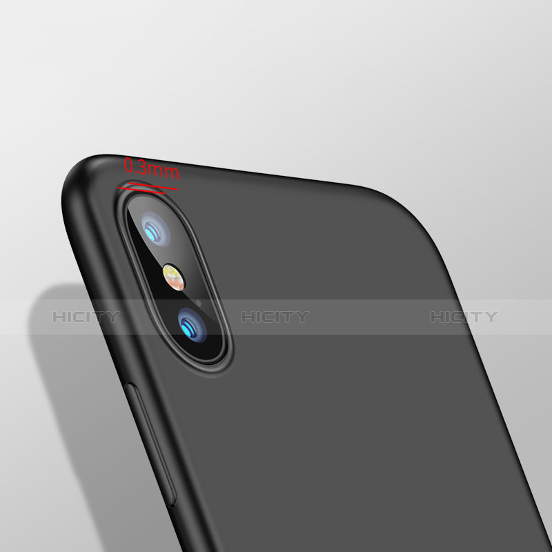 Apple iPhone Xs用極薄ソフトケース シリコンケース 耐衝撃 全面保護 S18 アップル 