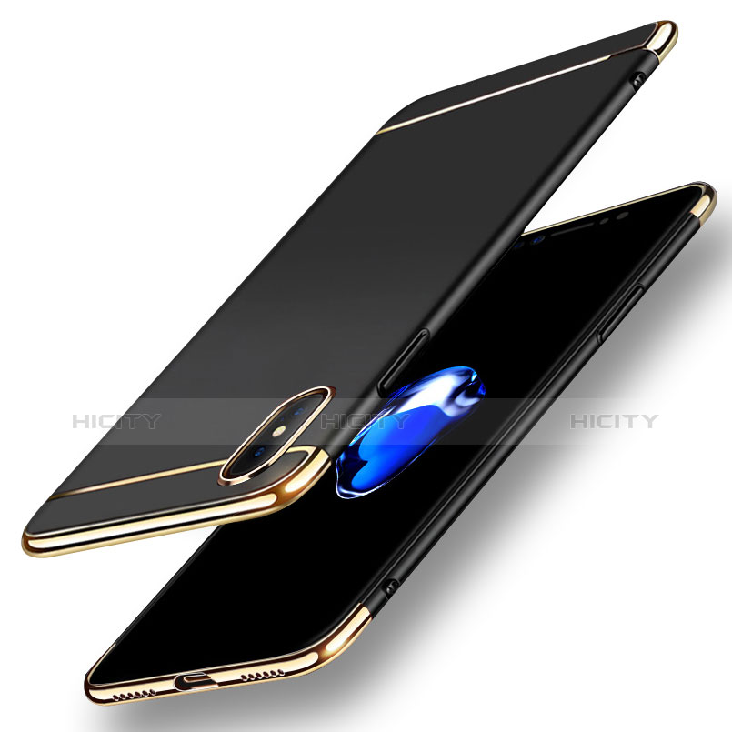 Apple iPhone Xs用ケース 高級感 手触り良い メタル兼プラスチック バンパー M05 アップル 