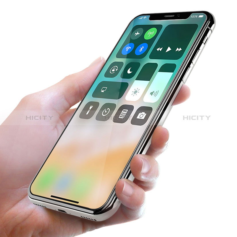Apple iPhone Xs用強化ガラス 液晶保護フィルム T02 アップル クリア