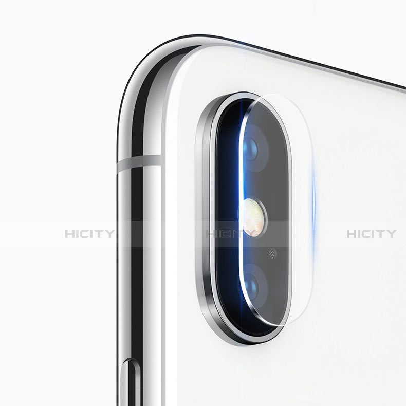 Apple iPhone Xs用強化ガラス カメラプロテクター カメラレンズ 保護ガラスフイルム アップル クリア