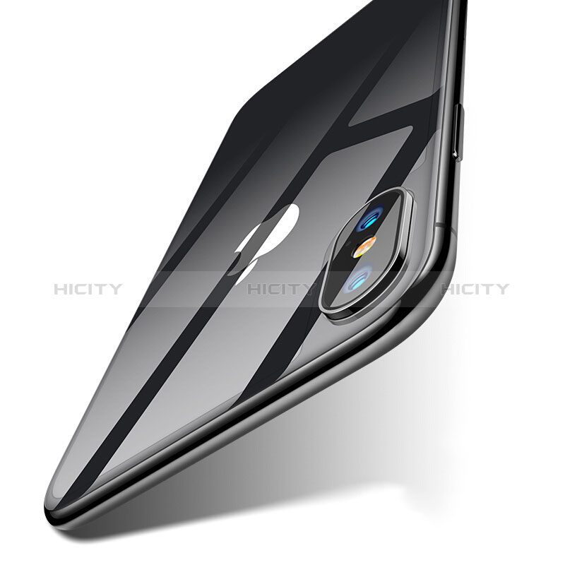 Apple iPhone Xs用強化ガラス 背面保護フィルム B04 アップル クリア