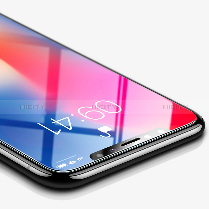 Apple iPhone Xs用強化ガラス 液晶保護フィルム V03 アップル クリア