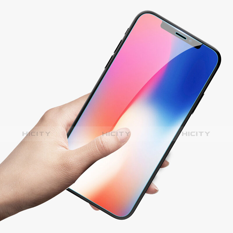 Apple iPhone Xs Max用強化ガラス 液晶保護フィルム T09 アップル クリア