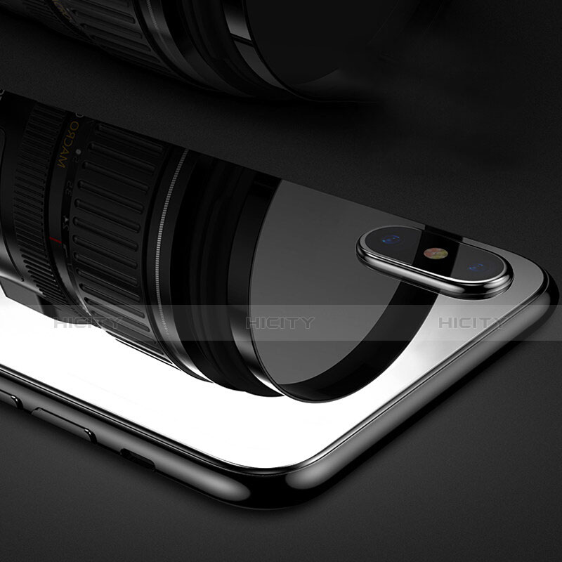 Apple iPhone Xs Max用強化ガラス 背面保護フィルム B06 アップル クリア