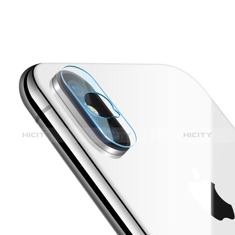 Apple iPhone Xs Max用強化ガラス カメラプロテクター カメラレンズ 保護ガラスフイルム F03 アップル クリア