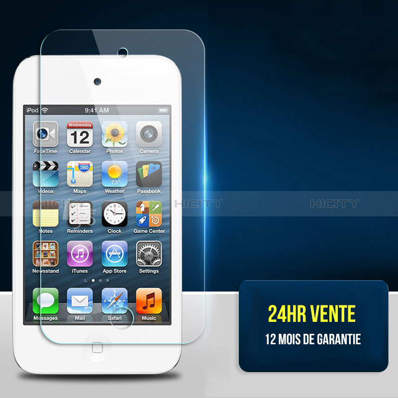 Apple iPod Touch 4用強化ガラス 液晶保護フィルム T01 アップル クリア