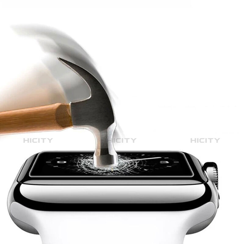 Apple iWatch 38mm用9H 強化ガラス 液晶保護フィルム アップル クリア