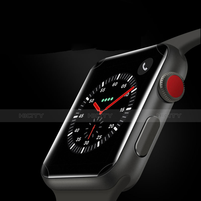 Apple iWatch 38mm用強化ガラス 液晶保護フィルム T01 アップル クリア