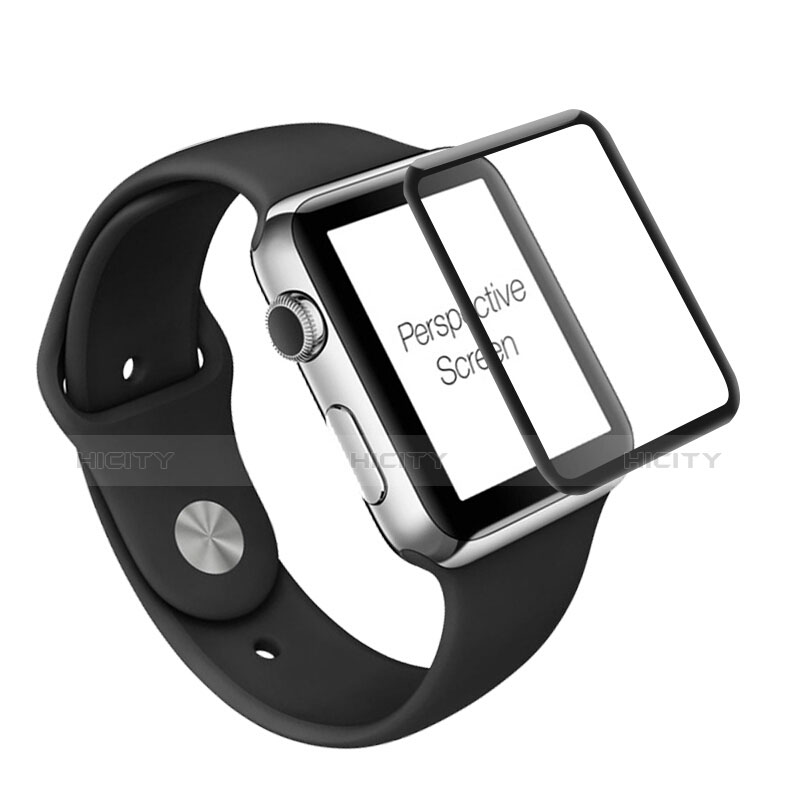 Apple iWatch 42mm用強化ガラス 液晶保護フィルム F03 アップル クリア