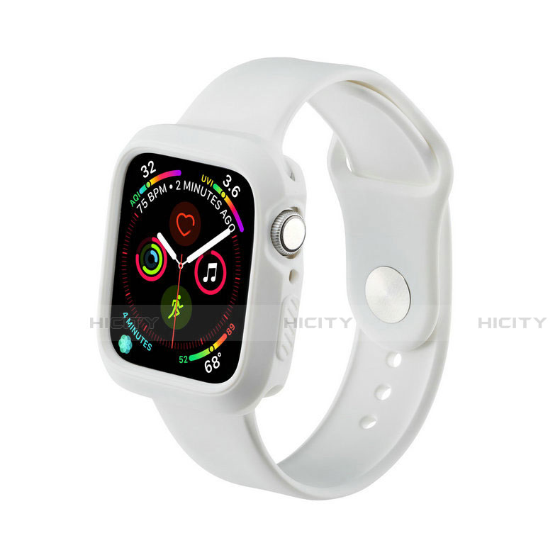 Apple iWatch 5 44mm用360度 フルカバー極薄ソフトケース シリコンケース 耐衝撃 全面保護 バンパー アップル 