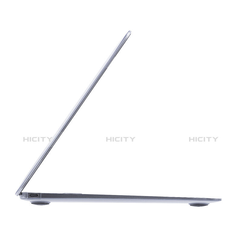 Apple MacBook 12 インチ用極薄ケース クリア透明 プラスチック アップル ホワイト