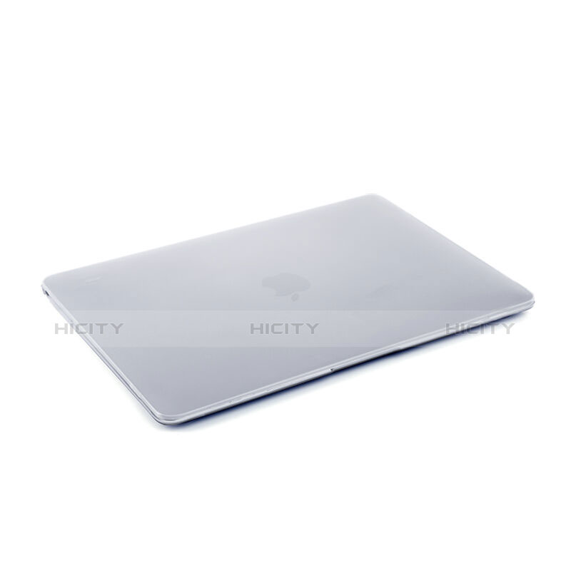 Apple MacBook 12 インチ用極薄ケース クリア透明 プラスチック アップル ホワイト