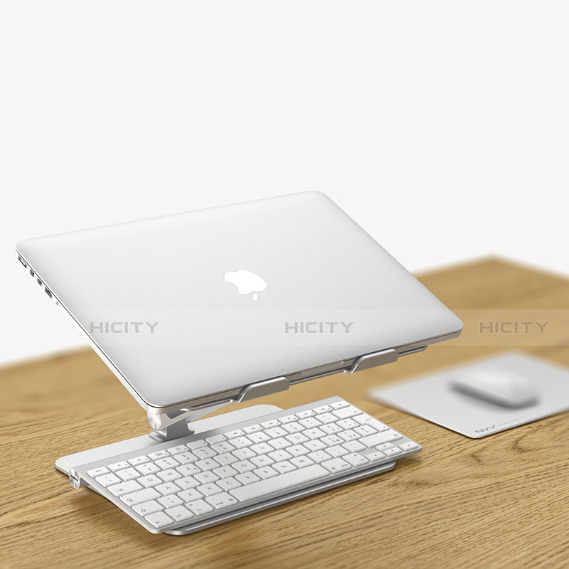 Apple MacBook 12 インチ用ノートブックホルダー ラップトップスタンド K07 アップル シルバー