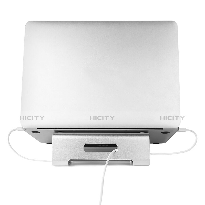 Apple MacBook 12 インチ用ノートブックホルダー ラップトップスタンド S05 アップル シルバー