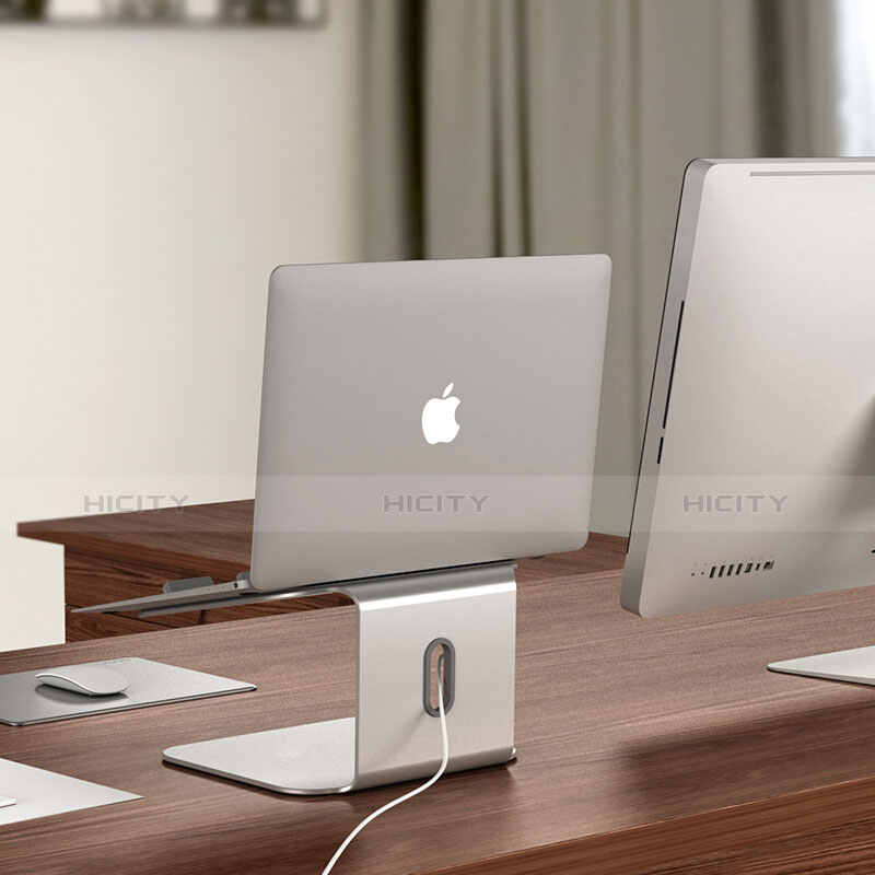 Apple MacBook 12 インチ用ノートブックホルダー ラップトップスタンド S12 アップル シルバー