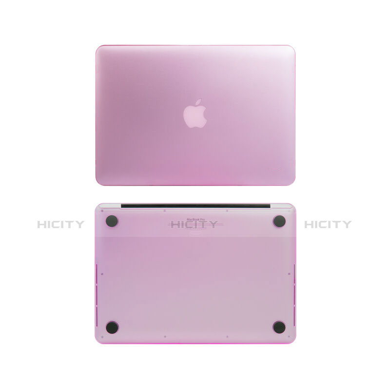 Apple MacBook Air 11 インチ用極薄ケース クリア透明 プラスチック アップル ピンク