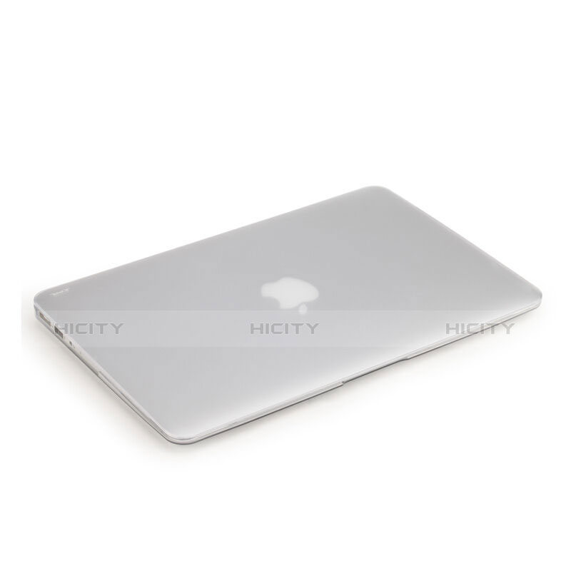 Apple MacBook Air 11 インチ用極薄ケース クリア透明 プラスチック アップル ホワイト