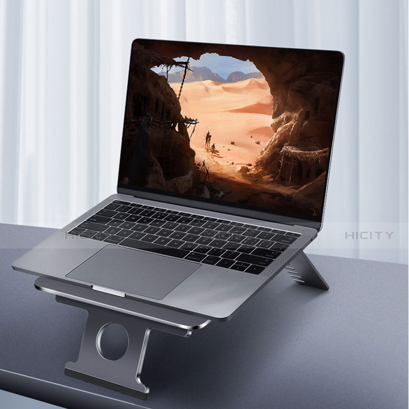 Apple MacBook Air 11 インチ用ノートブックホルダー ラップトップスタンド K06 アップル ダークグレー