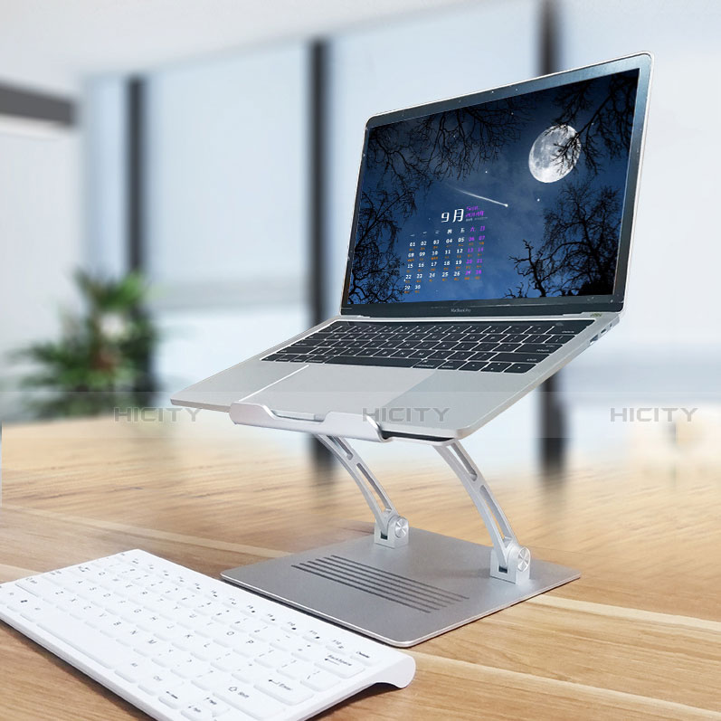 Apple MacBook Air 11 インチ用ノートブックホルダー ラップトップスタンド K08 アップル シルバー