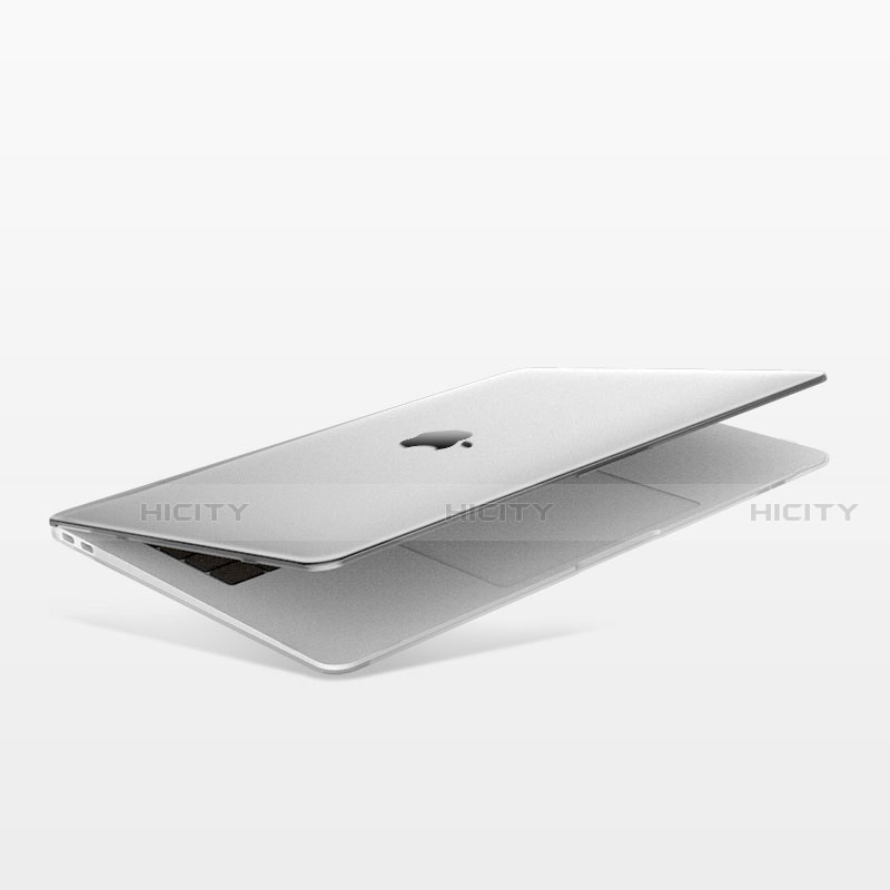 Apple MacBook Air 13 インチ (2020)用ハードケース プラスチック 質感もマット カバー M03 アップル クリア