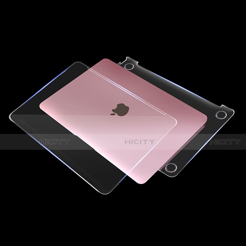 Apple MacBook Air 13 インチ (2020)用ハードカバー クリスタル クリア透明 ケース アップル クリア