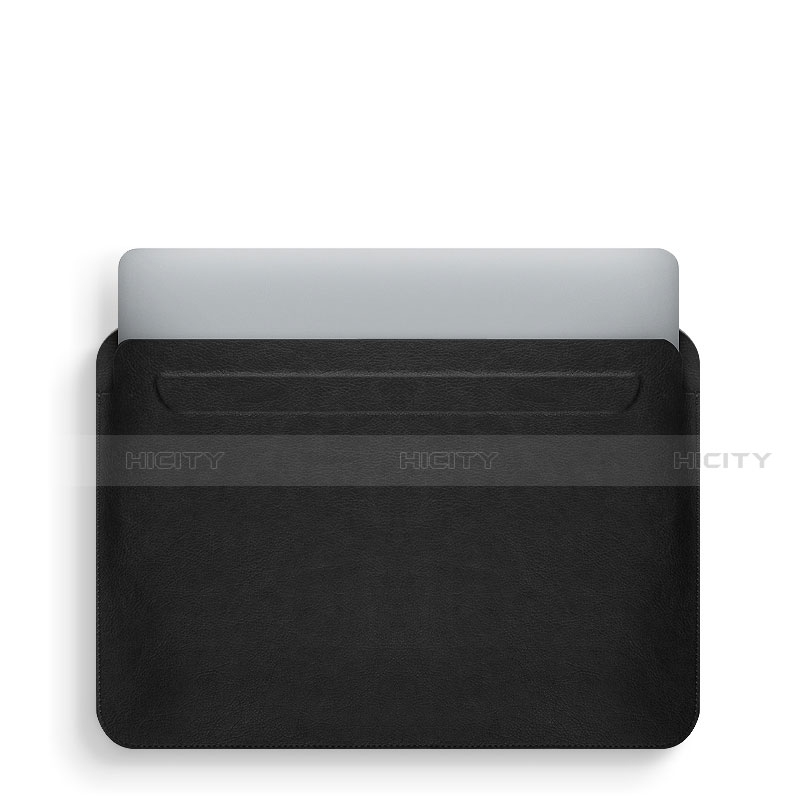 Apple MacBook Air 13 インチ (2020)用高品質ソフトレザーポーチバッグ ケース イヤホンを指したまま L02 アップル 