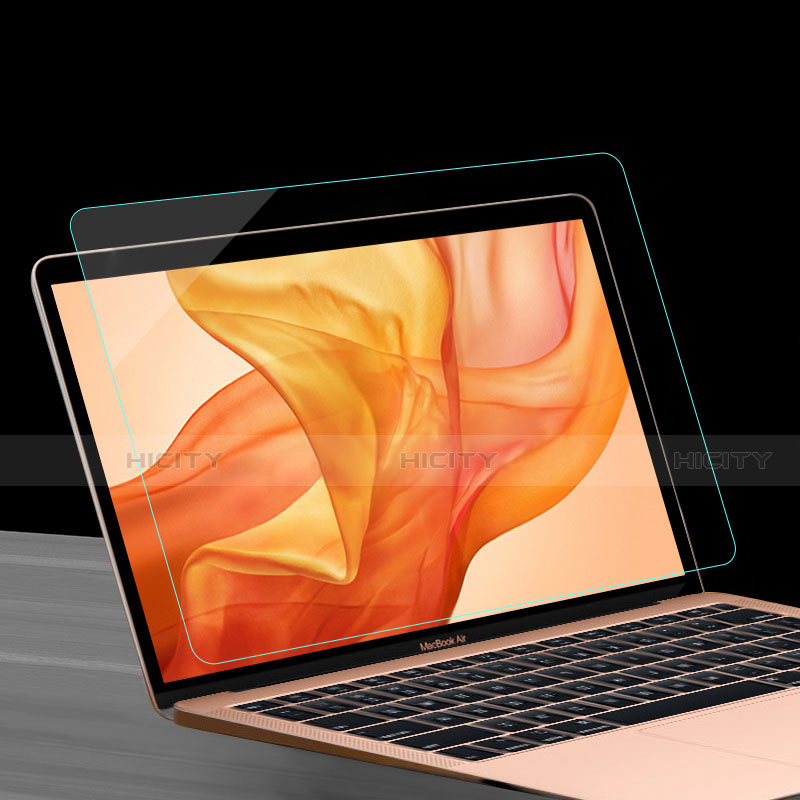 Apple MacBook Air 13 インチ (2020)用強化ガラス 液晶保護フィルム T02 アップル クリア